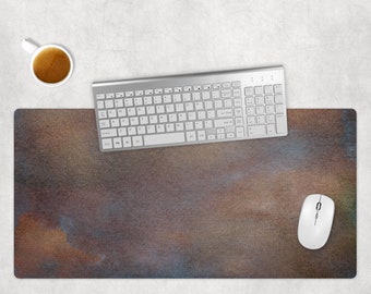 Computer Desk Mats, Pastel Desk Pad, Desk Mat, Gaming Mouse Pad, Desk Essentials, Functional Art Pad, Extra Large Desk Mat, Small Desk Mat