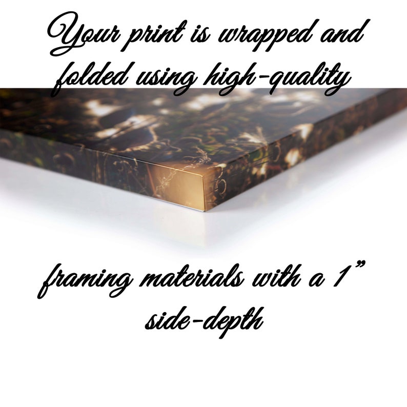 Enchanted Forest Wrap Wall Art Woodland Photo Wall Decor Etsy