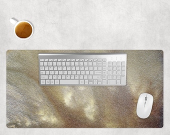 Tappetini da scrivania, Sottomano rilassante, Colori tenui della terra, Tappetino da scrivania per computer, Arte funzionale per ufficio, Tappetino per mouse da gioco, Tappetino da scrivania piccolo, Tappetino da scrivania medio
