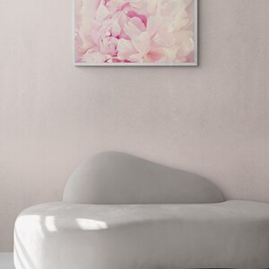 Pink Peony Art Print, Spring Home Decor, Peony Print, Peony Wall Art, Pink Peony Decor, Blush Pink Peony, Peonies Photography, Pale Pink Art image 4