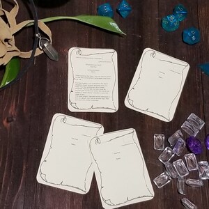 Magic Item Cards | Printable Fillable PDF| Dungeons and Dragons 5e | Pathfinder - Etsy