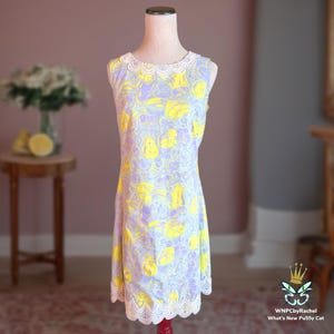 1960s Shifts International of Miami Fruit Print Dress, Small-Medium