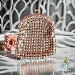 1940s Silver Metal Mesh Coin Purse