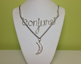 Witch Conjure Filigree Necklace