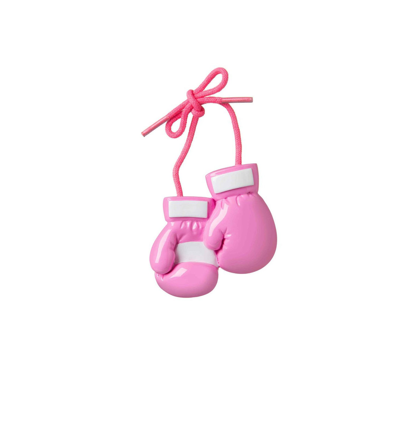 Pink Boxing Gloves Personalized Christmas Ornament Etsy