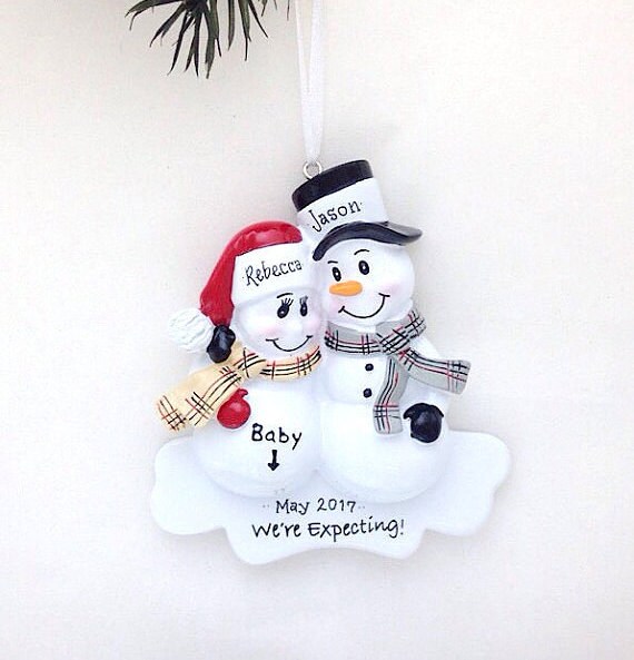 Expecting Parents Christmas Ornament / We're Expecting Ornament /…