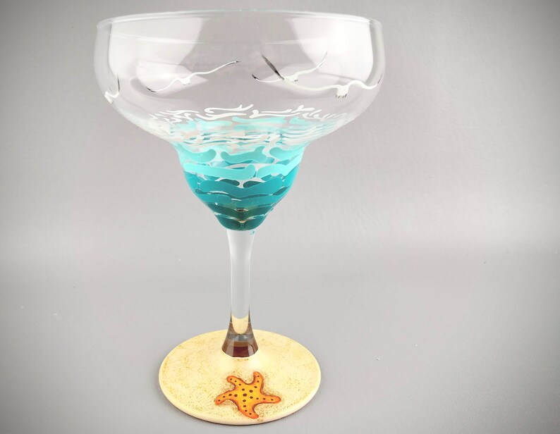 ocean margarita glass