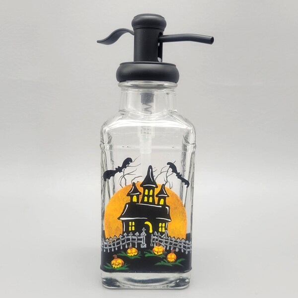 Haunted House Soap Dispenser Etsy