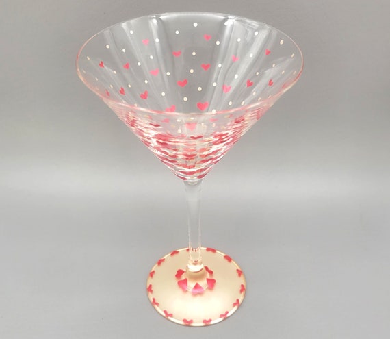 The North Pole Martini Glass by Lolita