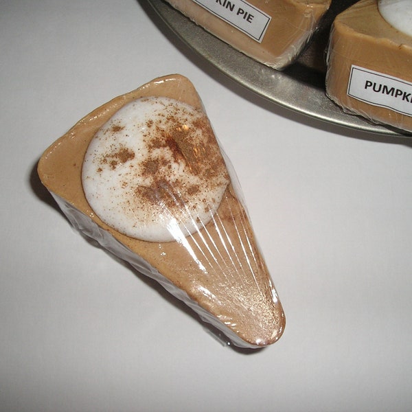 Pumpkin Pie Scented Soap Slice