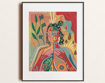 Wild Woman - Impresión artística