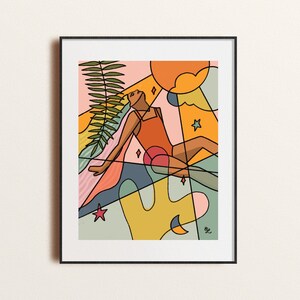 Sun Goddess - Fine Art Print