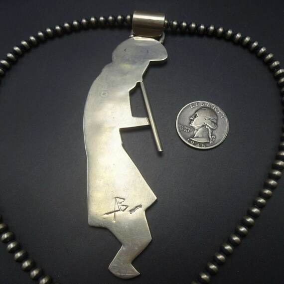 Vintage HOPI Sterling Silver Overlay KOKOPELLI PENDANT - Etsy Canada