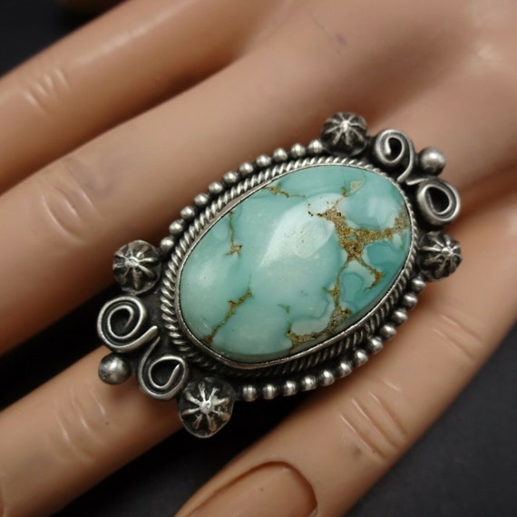 ELEGANT Boyd Ashley Navajo Sterling Silver Carico LAK… Gem