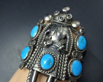 トビー・ヘンダーソン ナバホ族 スターリングシルバー ターコイズ