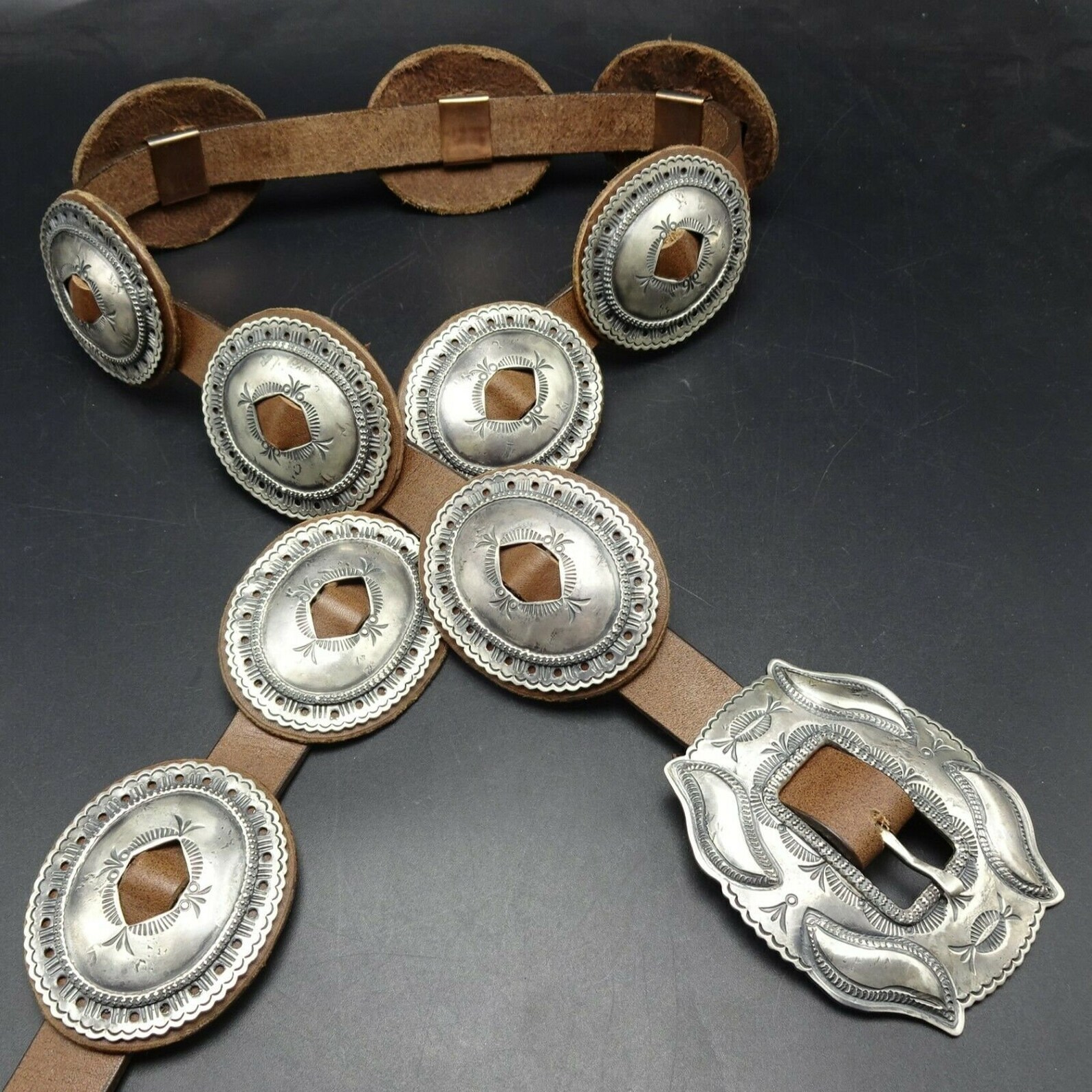 Geraldine Yazzie NAVAJO Handstamped Sterlingsilver 1st Phase Etsy