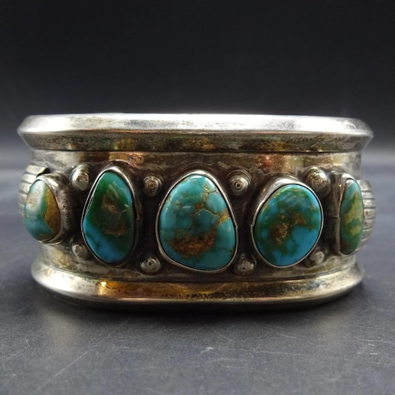 Steadfast Old EASTER BLUE TURQUOISE Sterling Silv… - image 2