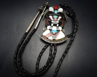 EXQUISITE Vintage Zuni ANDREW DEWA Sterling Silver Antelope