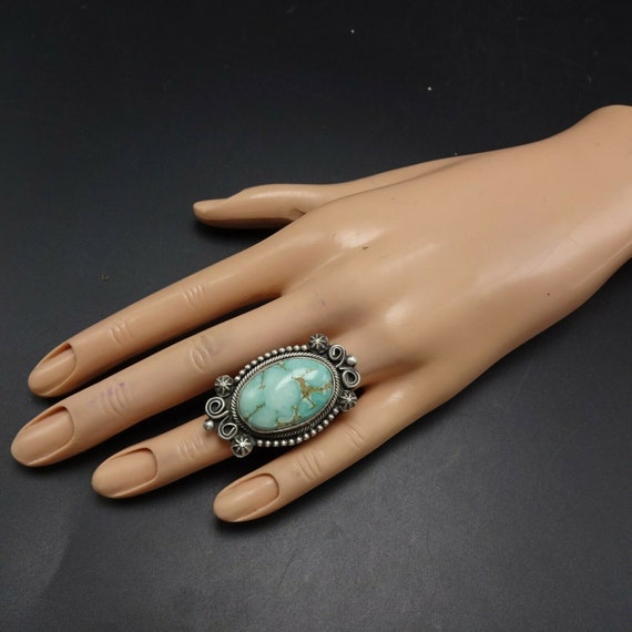 ELEGANT Boyd Ashley Navajo Sterling Silver Carico LAK… Gem