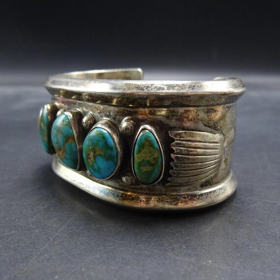 Steadfast Old EASTER BLUE TURQUOISE Sterling Silv… - image 9