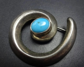 Broche Turquoise - 611 en vente sur