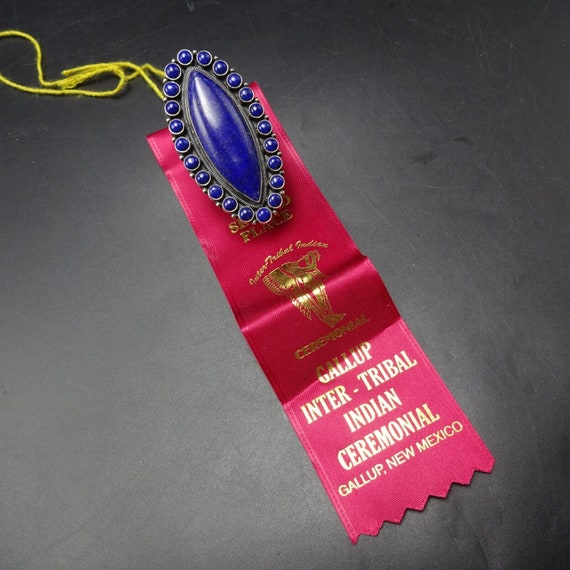 Gloria Begay Navajo Lapis Sterlng Silver Ring Native American Gloria Begay Navajo Lapis Sterlng Silver Ring Native American