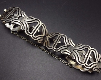 HEAVY GAUGE Vintage Mid-century TAXCO Mexico Sterling Silver 925