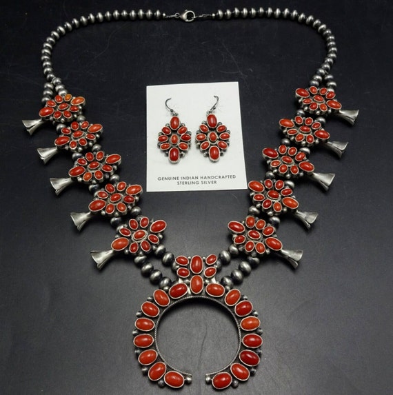 Outstanding Vintage Navajo Yellowhorse Native American Jewelry Silver Channel Necklace Old Outstanding Vintage Navajo Yellowhorse Native American Jewelry Silver Channel Necklace Old