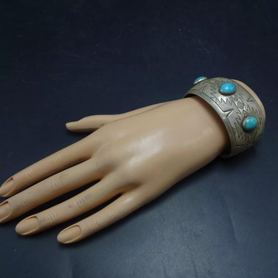 LEANDER TAHE ナバホ ヴィンテージ スターリングシルバー