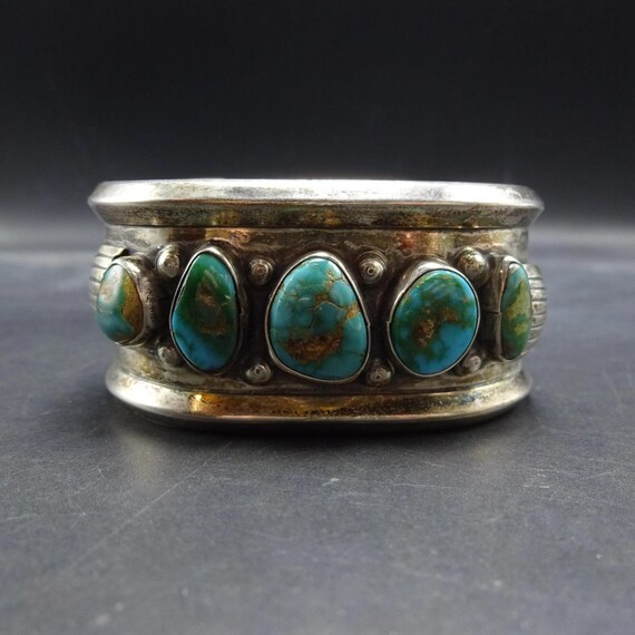Steadfast Old EASTER BLUE TURQUOISE Sterling Silv… - image 5