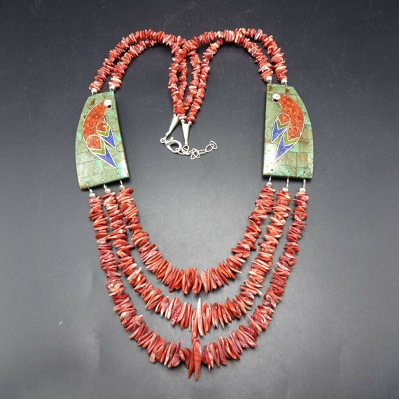 Native American Jewelry Important Santo Domingo Raymond Rosetta Turquoise Sterling Silver Necklace Native American Jewelry Important Santo Domingo Raymond Rosetta Turquoise Sterling Silver Necklace