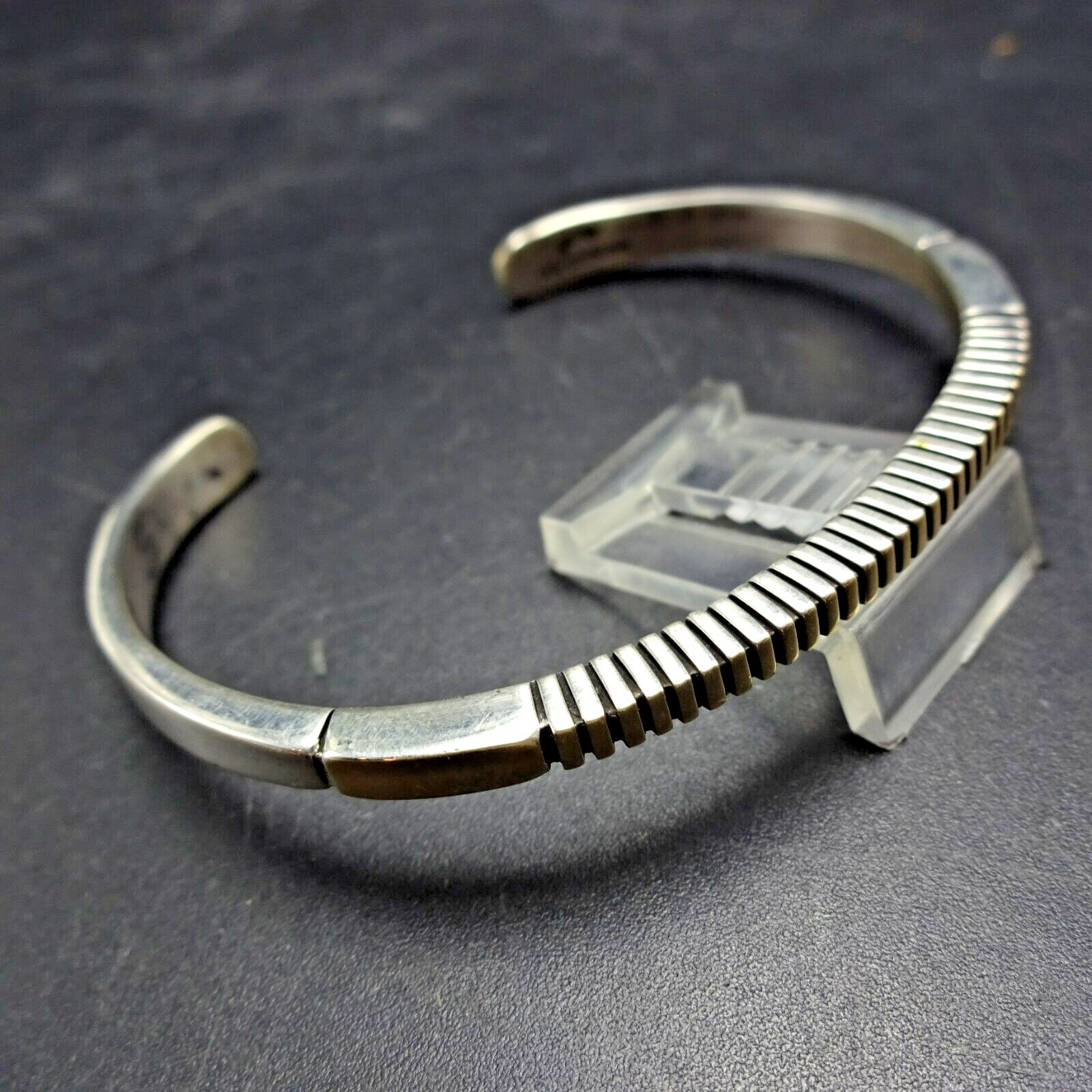 ジュリアン ネズ NAVAJO ナバホ シルバー 14K バングル