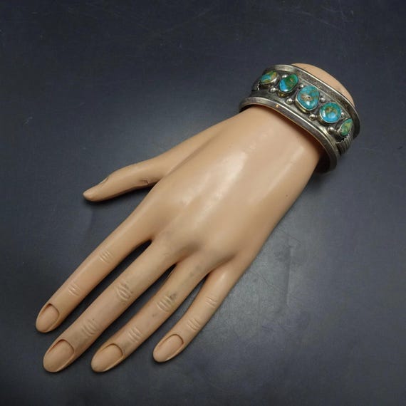 Steadfast Old EASTER BLUE TURQUOISE Sterling Silv… - image 3