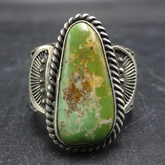 SUNSHINE REEVES Navajo Royston TURQUOISE Sterling Silver