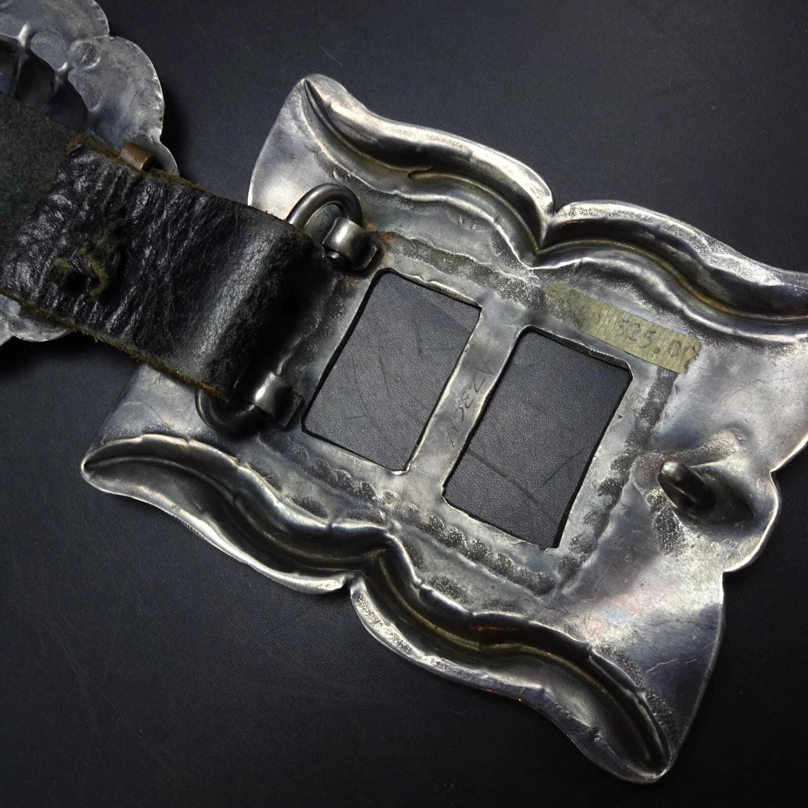 Brazos Joe Belt Co. Nocana, Texas, USA Thin Concho Belt Silver-Tone Hardware 30 Brazos Joe Belt - Etsy main image 4