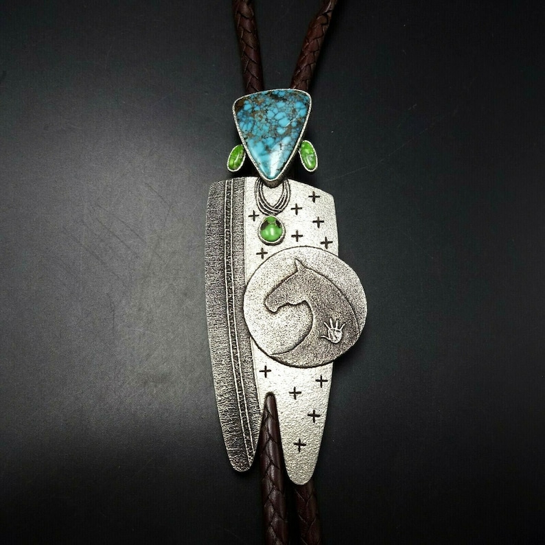 Darryl Dean Begay Spiderweb And Carico Lake Turquoise Warrior Etsy