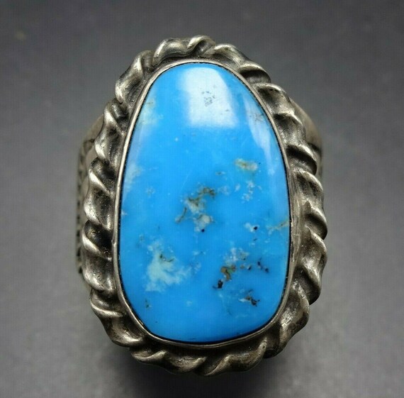 ターコイズ スターリングシルバー リング｜RH jewelry(ロン