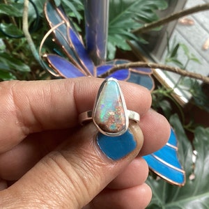 Subtil Flash Pipe Opalring - Storlek 8.75