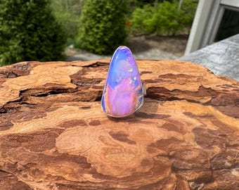 Incredible Pipe Opal Ring - Size 7