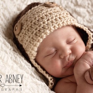 baby aviator hat