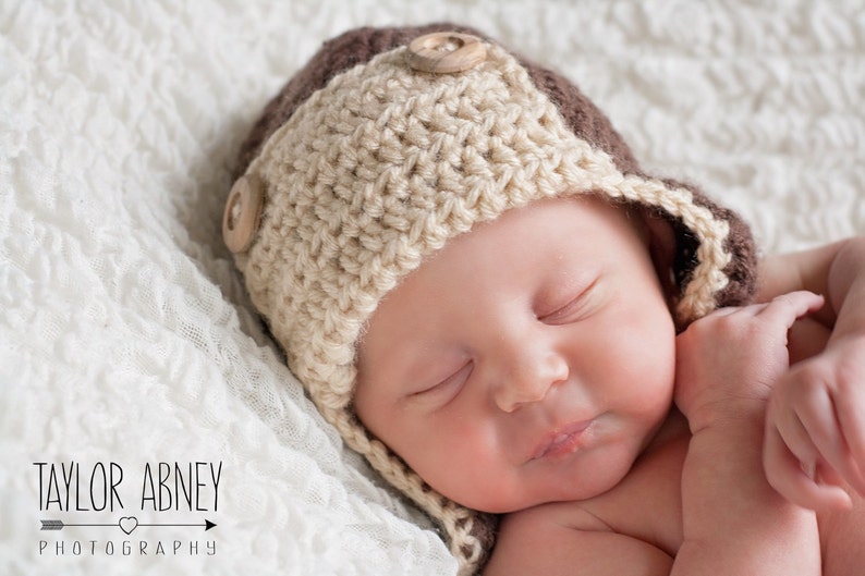 infant aviator hat