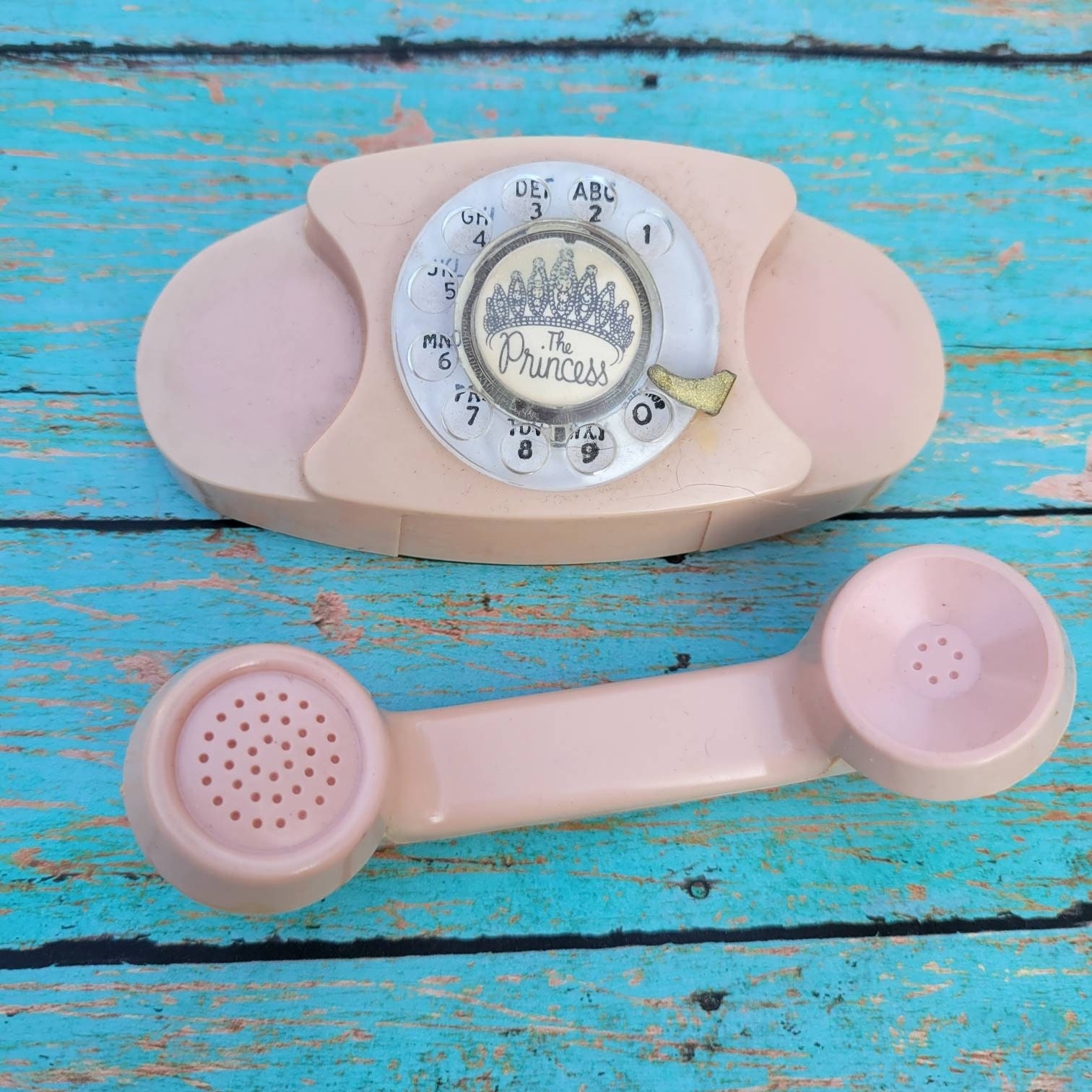 Vintage 'The Princess Phone' 'It's Little, It's Lovely, It Lights' Pink