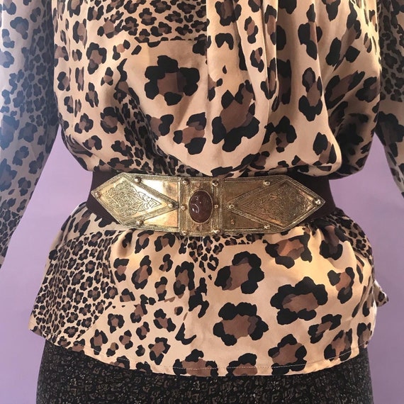 Gemstone Buckled Belt