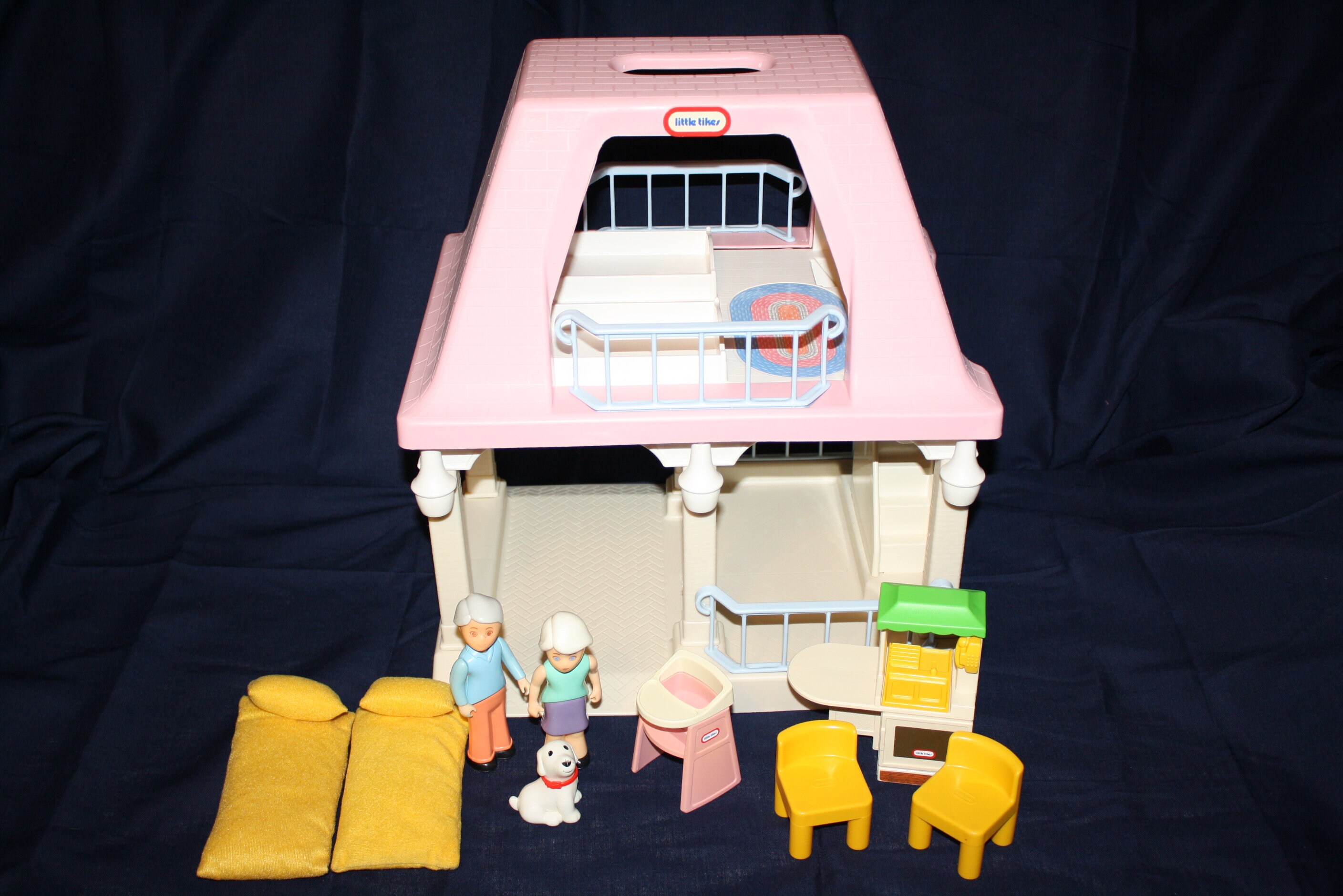 little tikes doll high chair