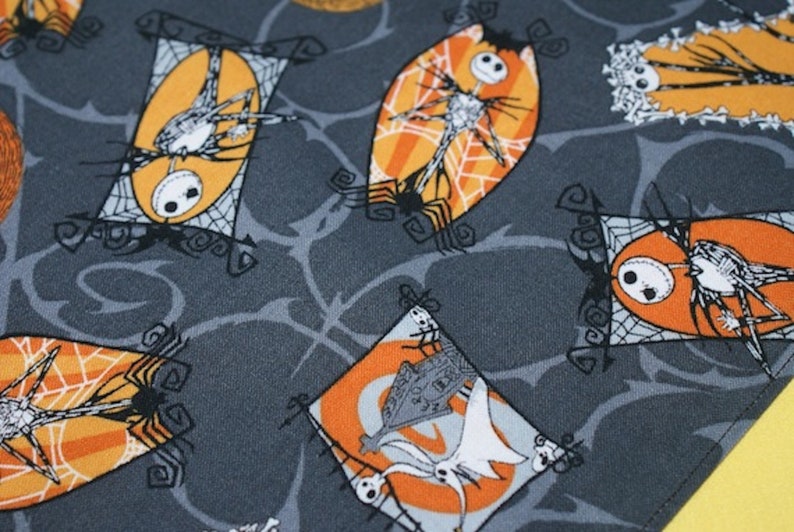 Nightmare Before Christmas tie on Dog Bandana EX-Small