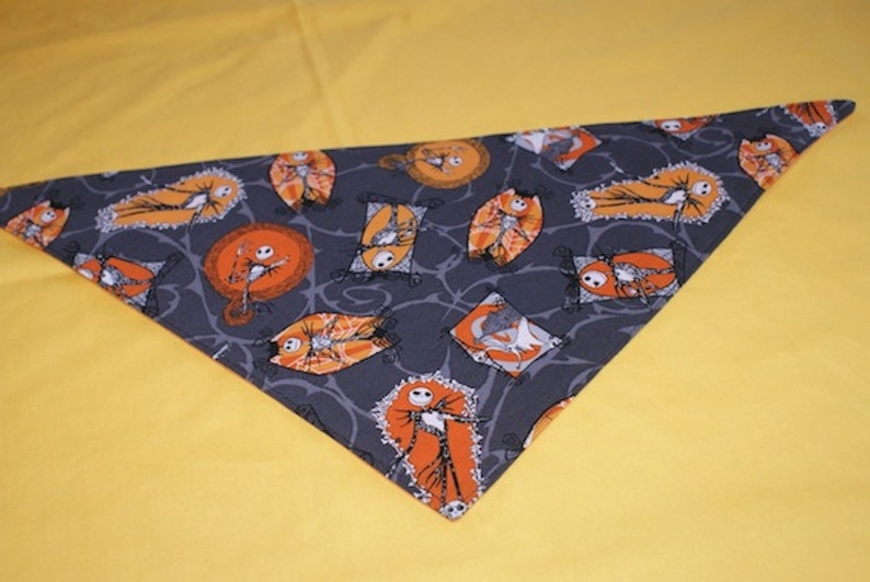 Nightmare Before Christmas tie on Dog Bandana EX-Small