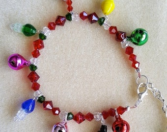 Christmas Crystal Bracelet