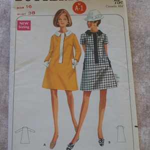 Vintage Butterick Dress Pattern #4708