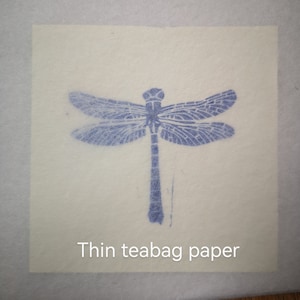 Thick, Extra Thick and Thin and Extra Wide Teabag Paper for Crafts and Art 1m length Thin (lighter)