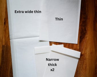 Papel para bolsitas de té para manualidades: grueso, fino, extra ancho - 1 m de largo
